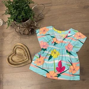 🍭3 for $25🍭 Floral swim cover-up Size 2T
